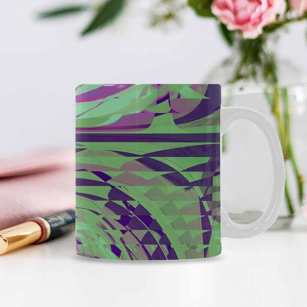 Unique Abstract design coffee mug, set 1, design 64