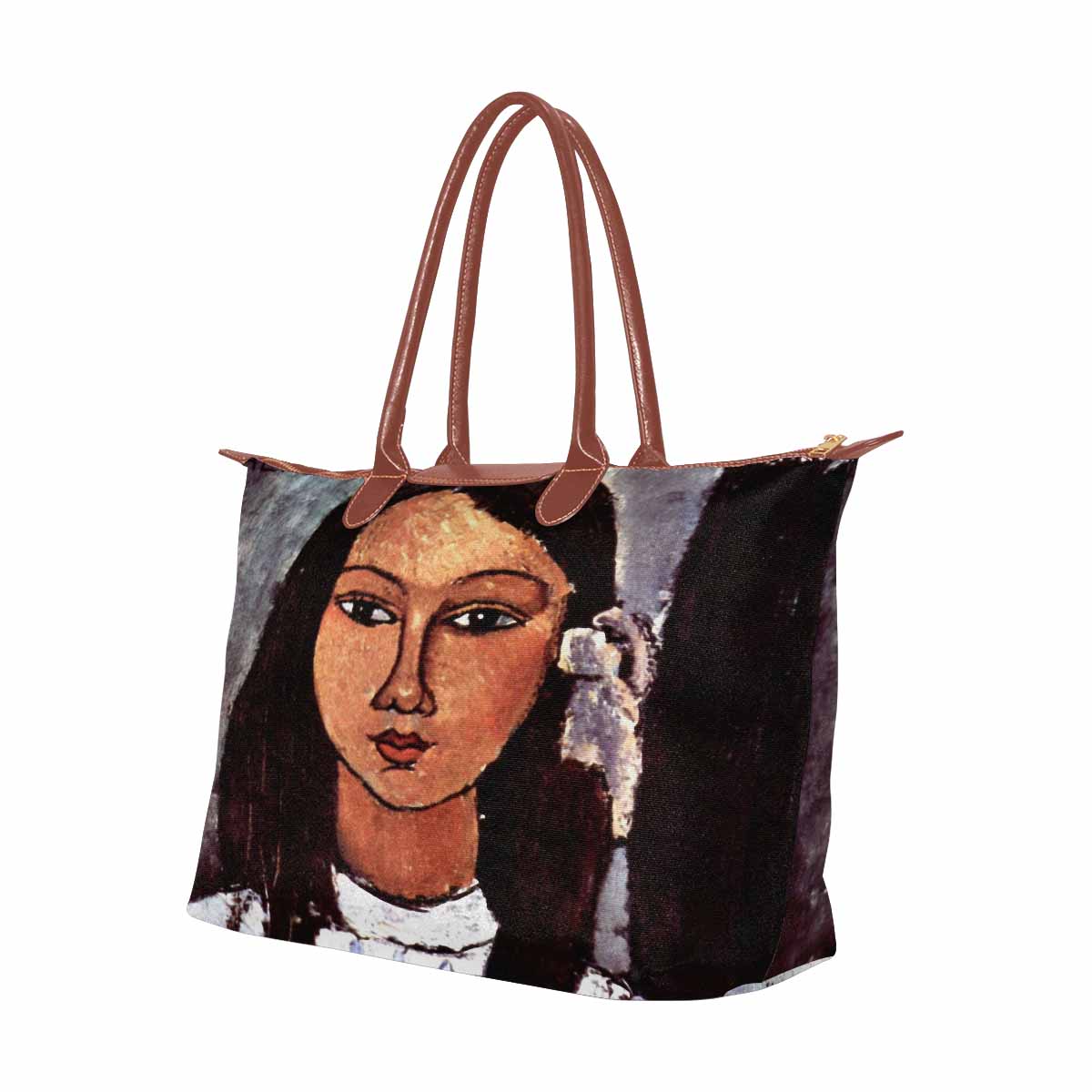 Classic handbag, Modigliani design, choice of 2 colors, Alice