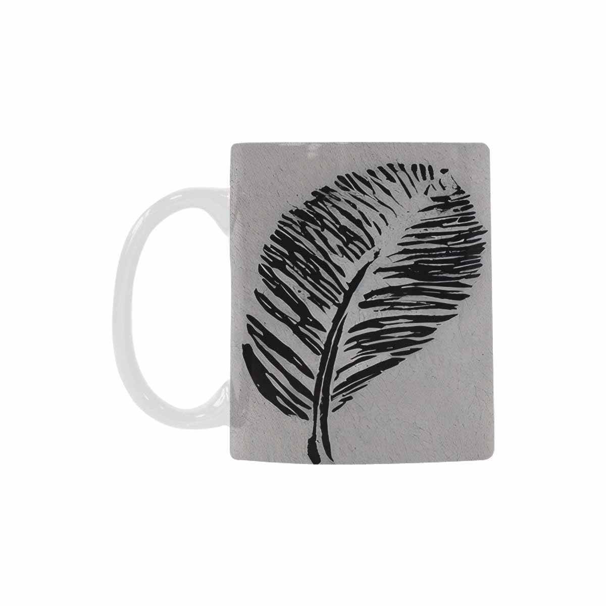 Quality Mug, coffee mug, tea cup, B & W Abstract, Set 1, design 19