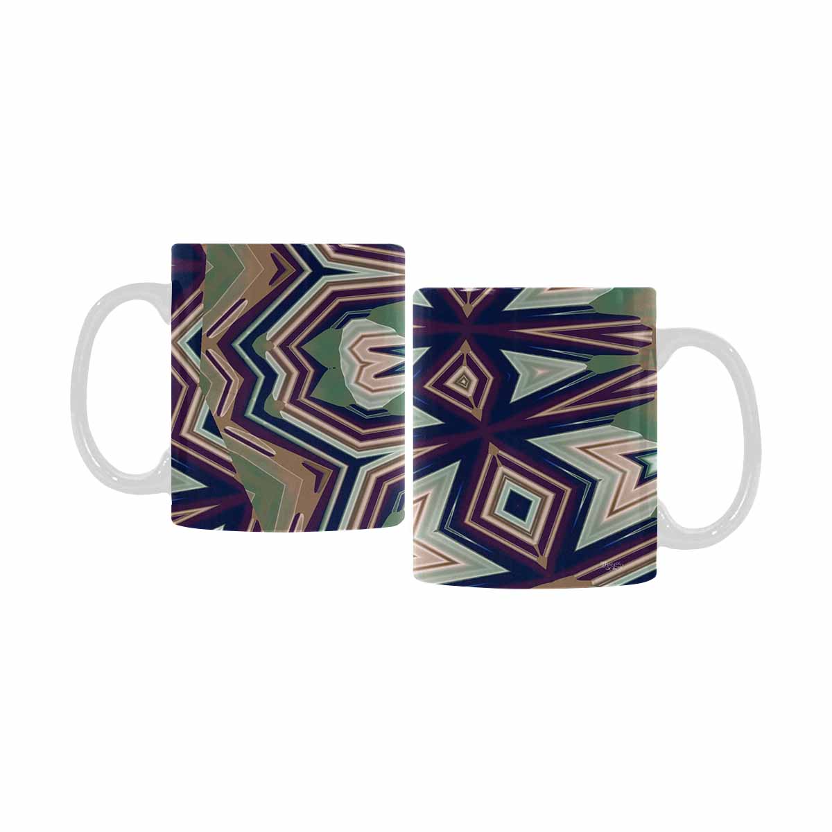 Unique Abstract design coffee mug, set 1, design 116