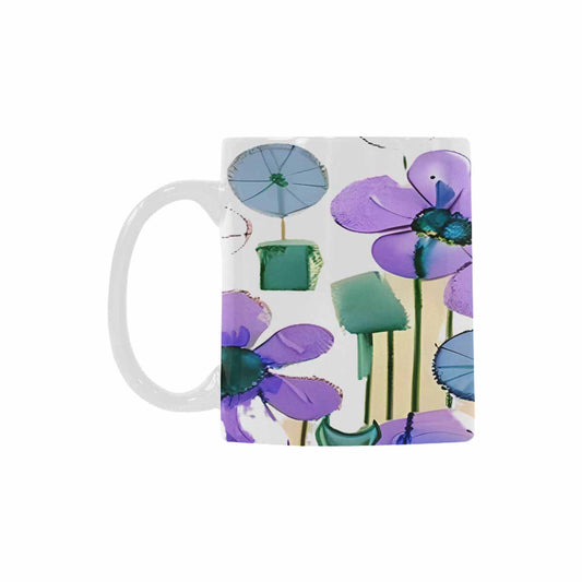 Quality Mug, coffee mug, tea cup, Bright florals, Set 1A, Design 149