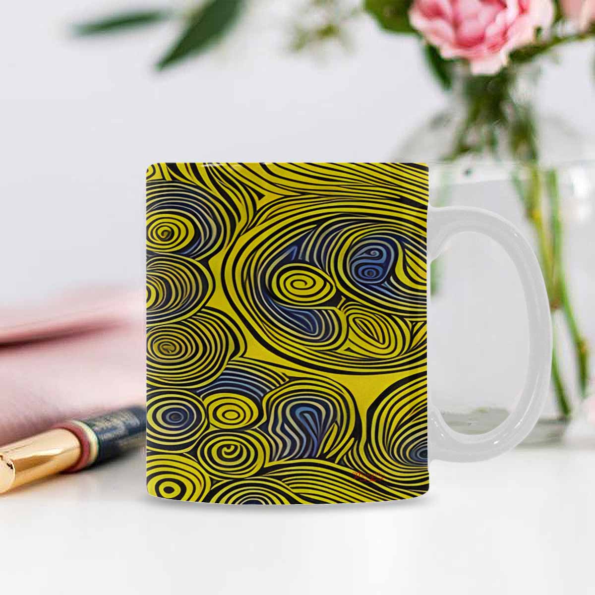 Unique Abstract design coffee mug, set 1, design 189