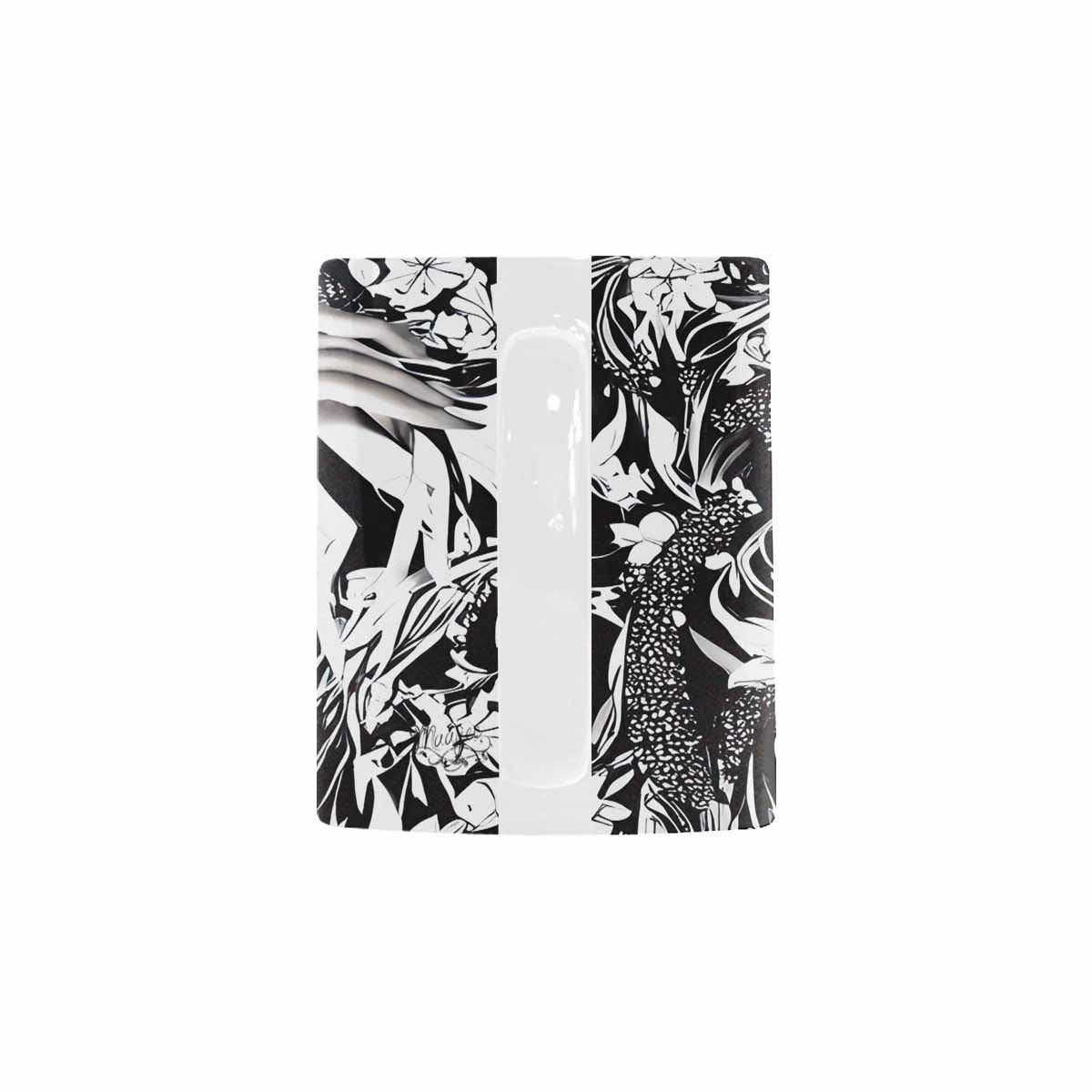 USA, Color Coffee Mug, tea cup, caucasian Face, design 18