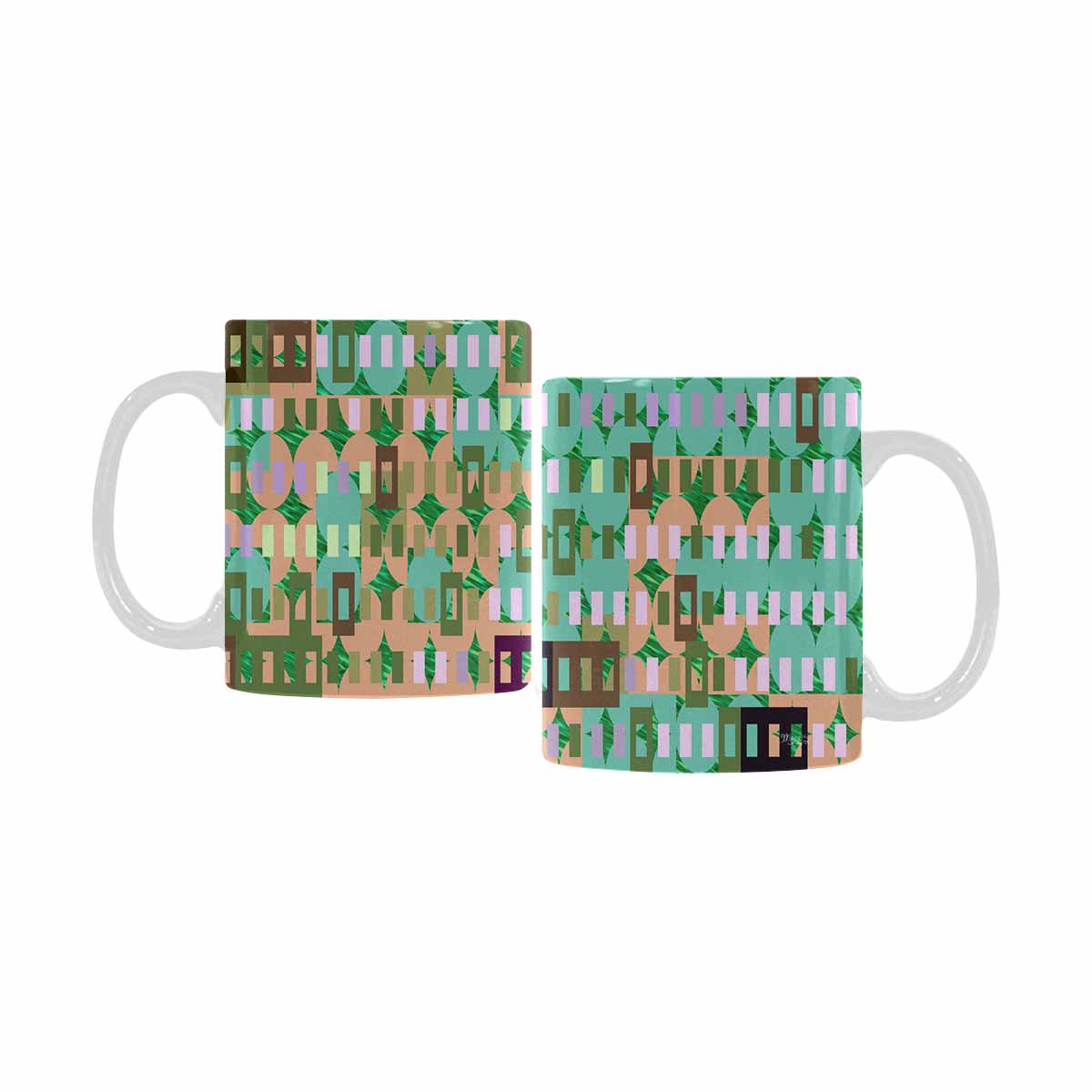 Unique Abstract design coffee mug, set 1, design 151