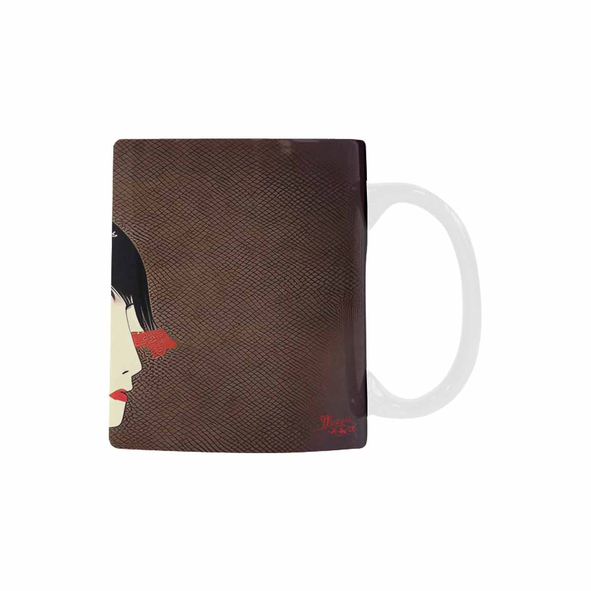 Quality Mug, coffee mug, tea cup, Asian Faces, Design 30