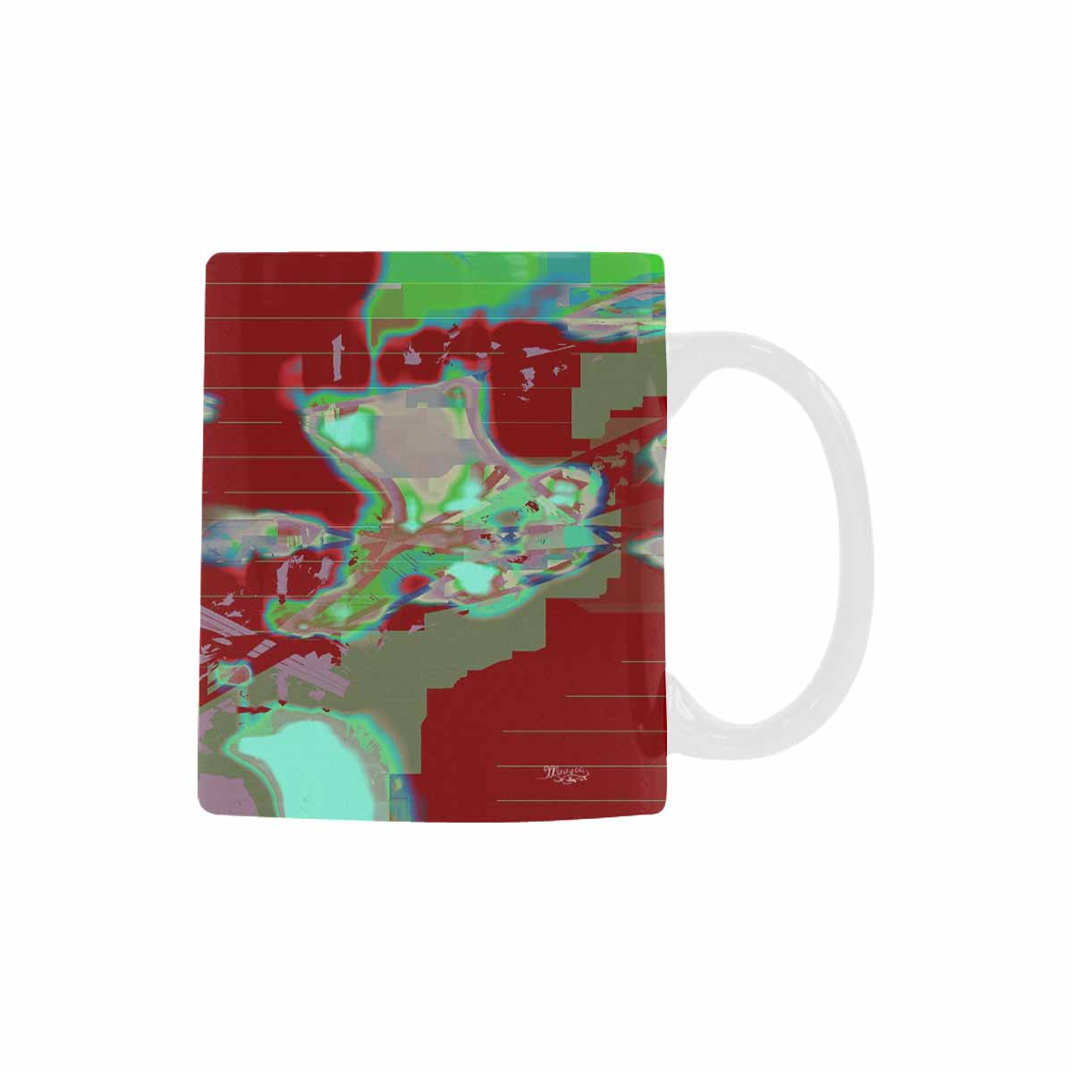 Unique Abstract design coffee mug, set 1, design 161