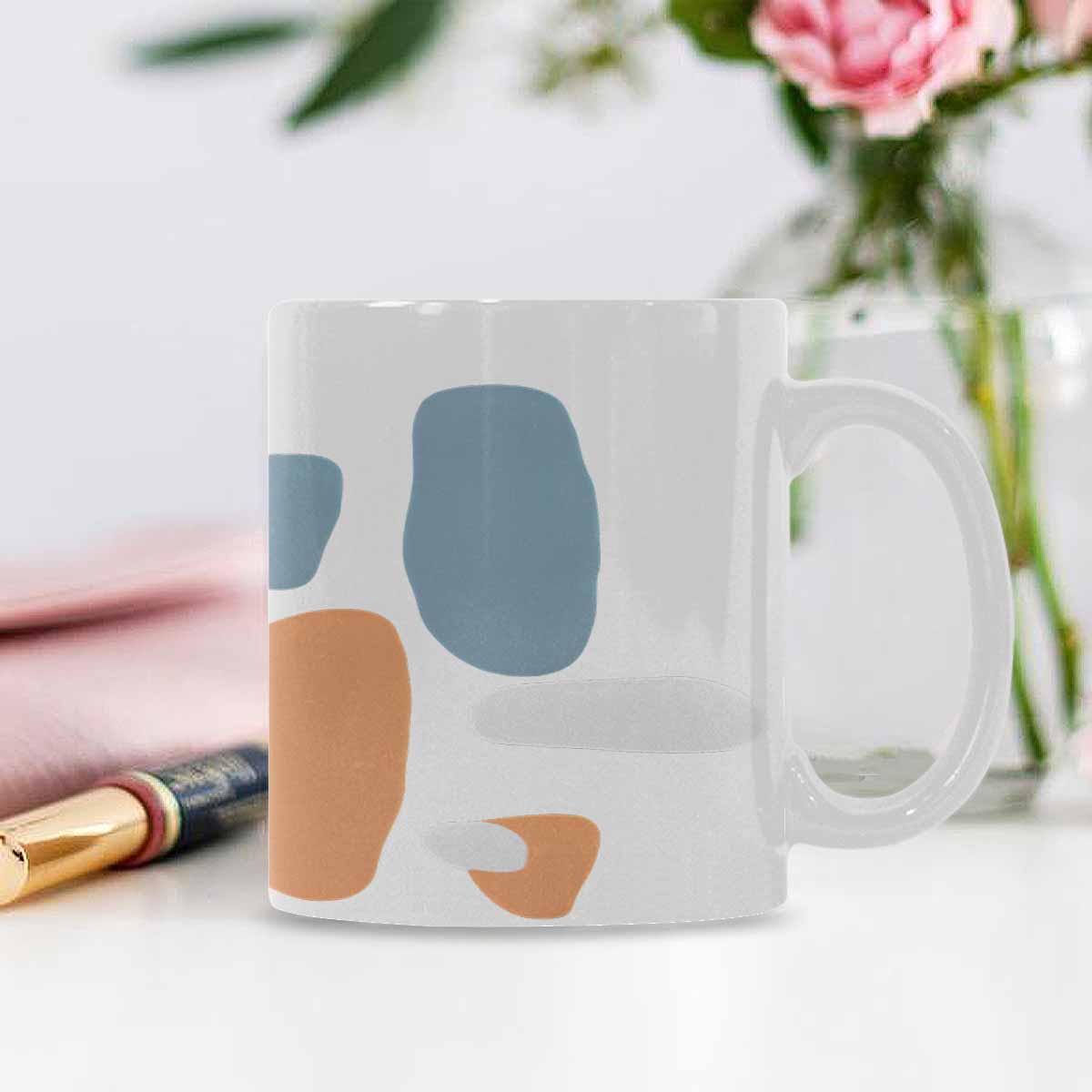 Quality Mug, coffee mug, tea cup, Bold Abstract, Set 1, design 80