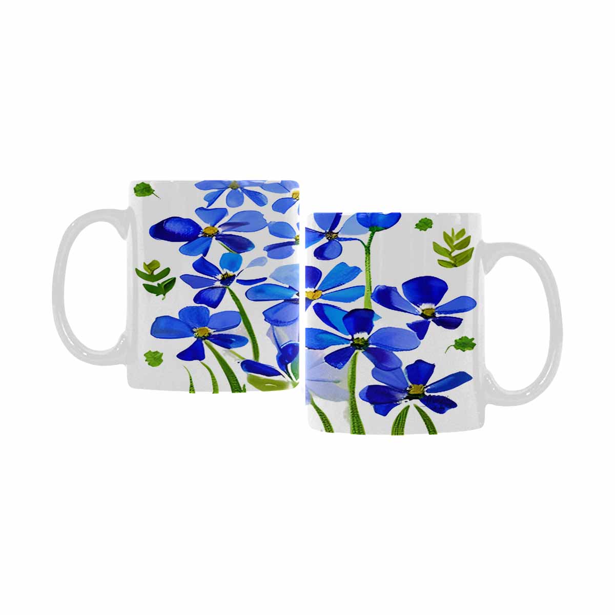 Quality Mug, coffee mug, tea cup, Bright florals, Set 1A, Design 82