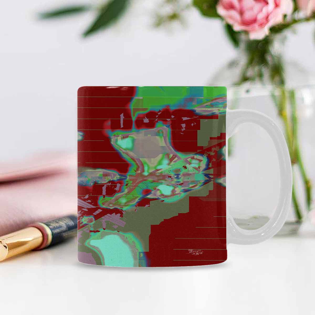 Unique Abstract design coffee mug, set 1, design 161