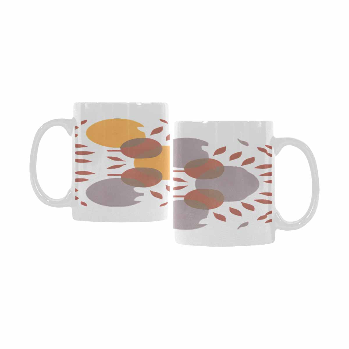 Quality Mug, coffee mug, tea cup, Bold Abstract, Set 1, design 95