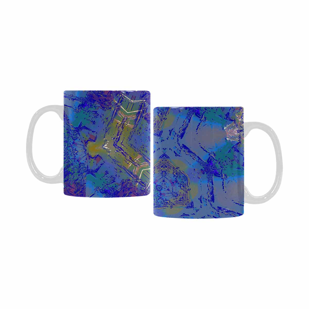 Unique Abstract design coffee mug, set 1, design 95