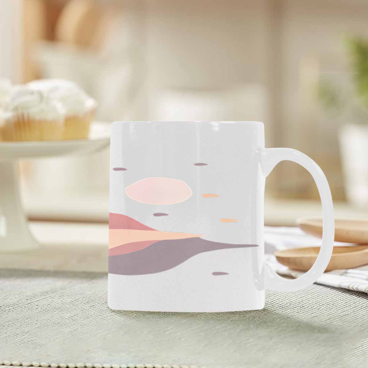 Quality Mug, coffee mug, tea cup, Bold Abstract, Set 1, design 66