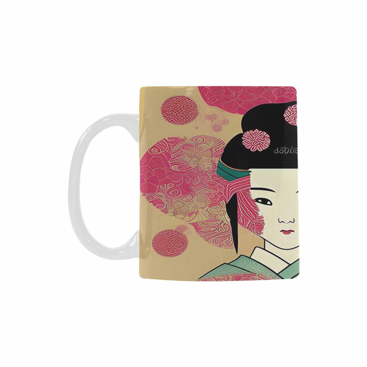 Quality Mug, coffee mug, tea cup, Asian Faces, Design 15