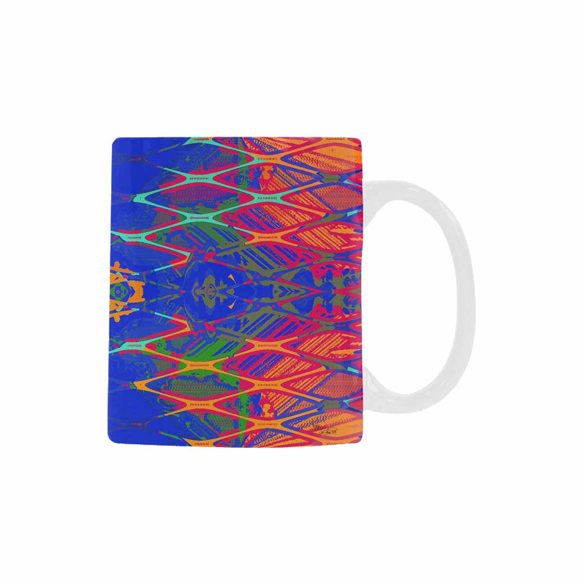 Unique Abstract design coffee mug, set 1, design 119