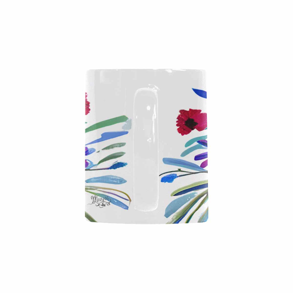 Quality Mug, coffee mug, tea cup, Bright florals, Set 1A, Design 108