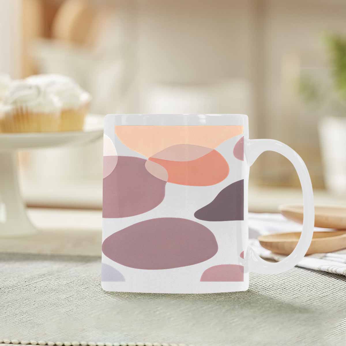 Quality Mug, coffee mug, tea cup, Bold Abstract, Set 1, design 18