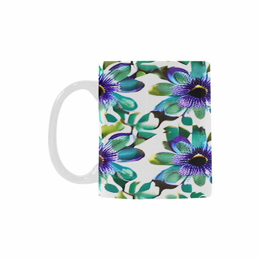 Quality Mug, coffee mug, tea cup, Bright florals, Set 1, Design 123