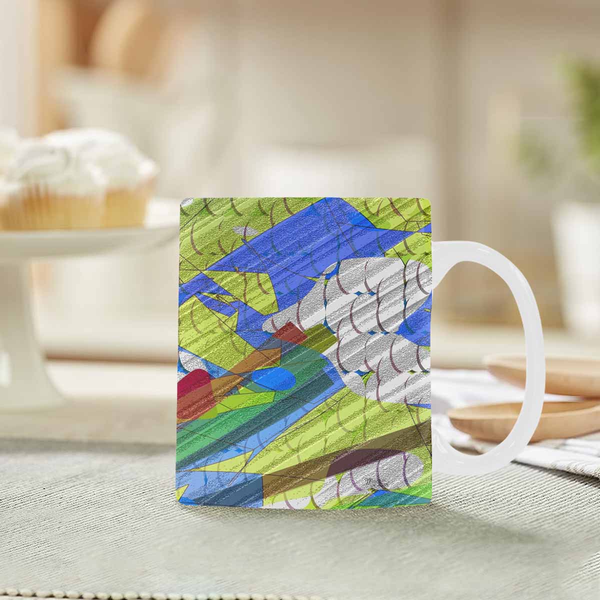 Unique Abstract design coffee mug, set 1, design 99