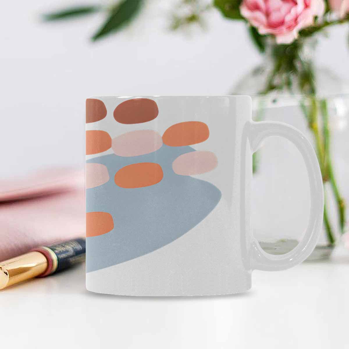 Quality Mug, coffee mug, tea cup, Bold Abstract, Set 1, design 113