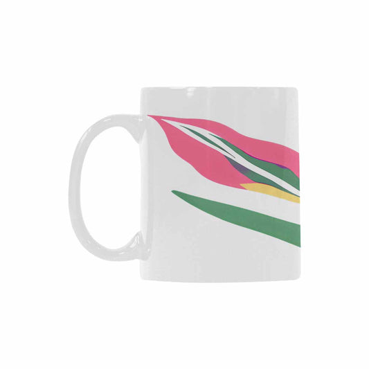 Quality Mug, coffee mug, tea cup, Bright florals, Set 2, design 81