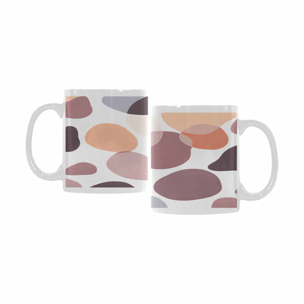 Quality Mug, coffee mug, tea cup, Bold Abstract, Set 1, design 18