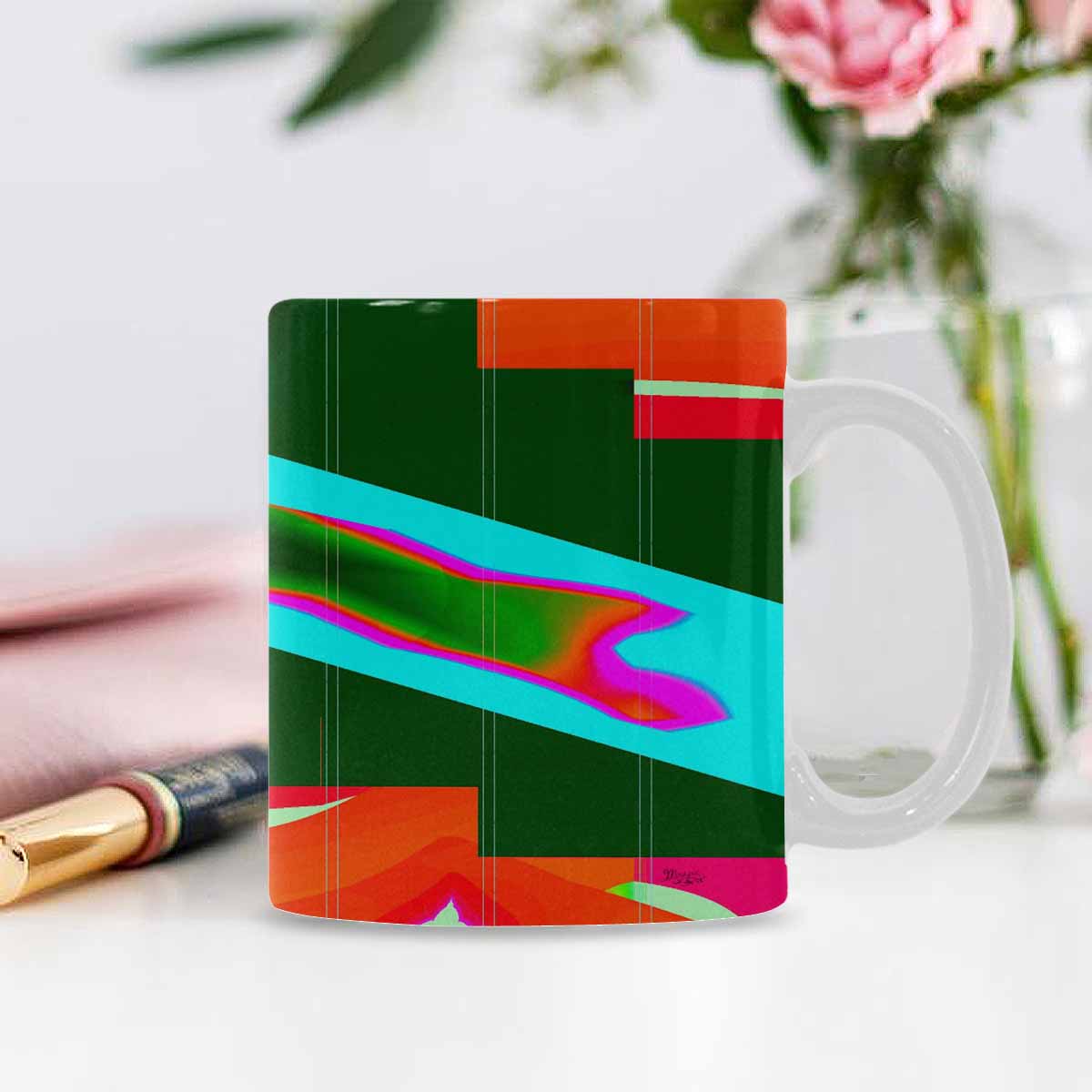 Unique Abstract design coffee mug, set 1, design 171