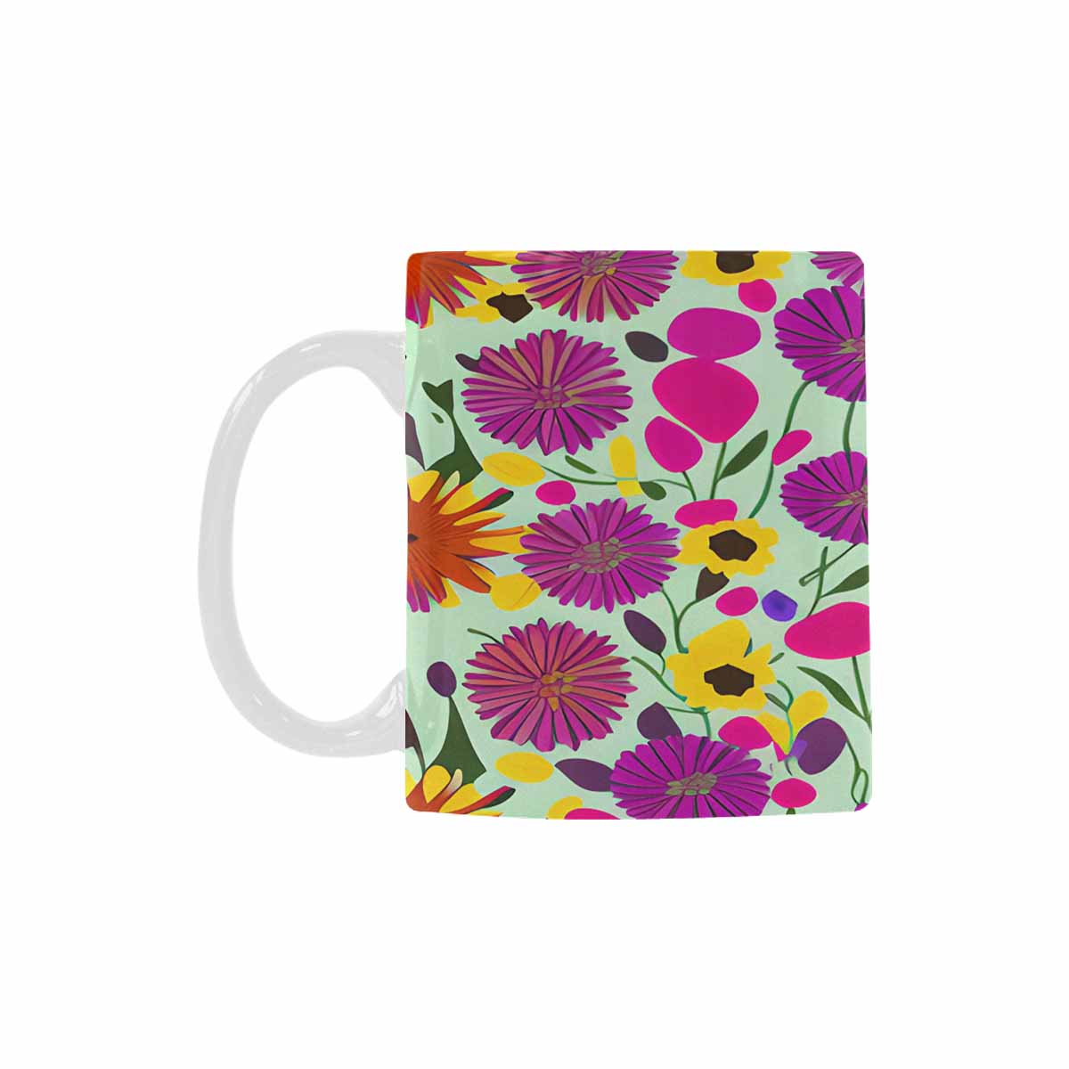 Quality Mug, coffee mug, tea cup, Set 1, Mixed Floral design 33