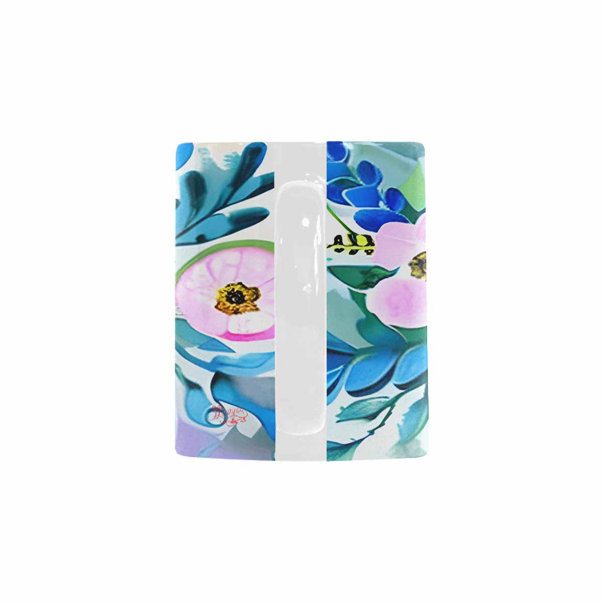Quality Mug, coffee mug, tea cup, Bright florals, Set 1, Design 5