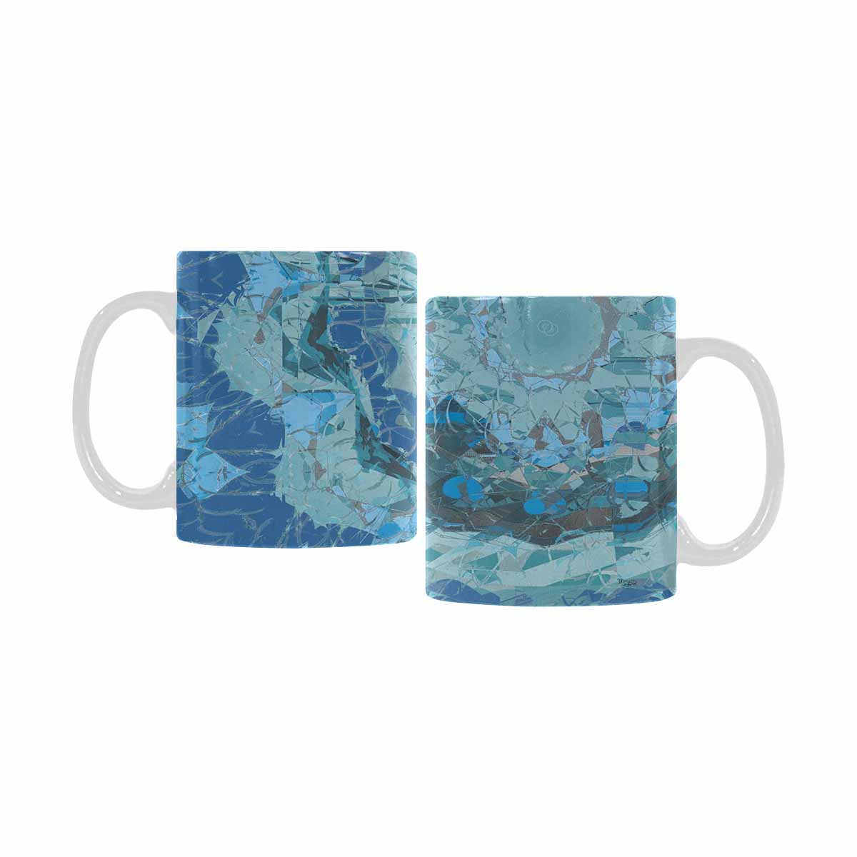 Unique Abstract design coffee mug, set 1, design 71