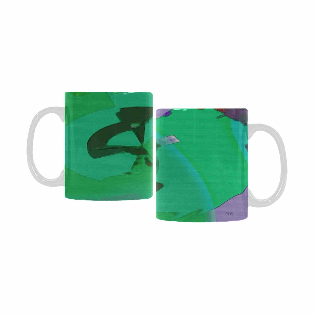 Unique Abstract design coffee mug, set 1, design 199