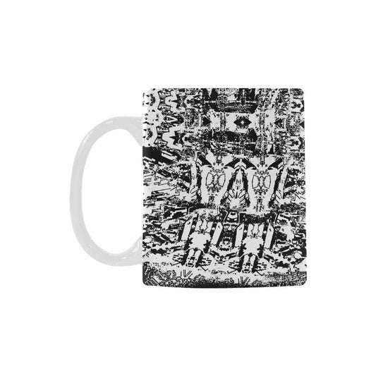 Quality Mug, coffee mug, tea cup, B & W Abstract, Set 1, design 134