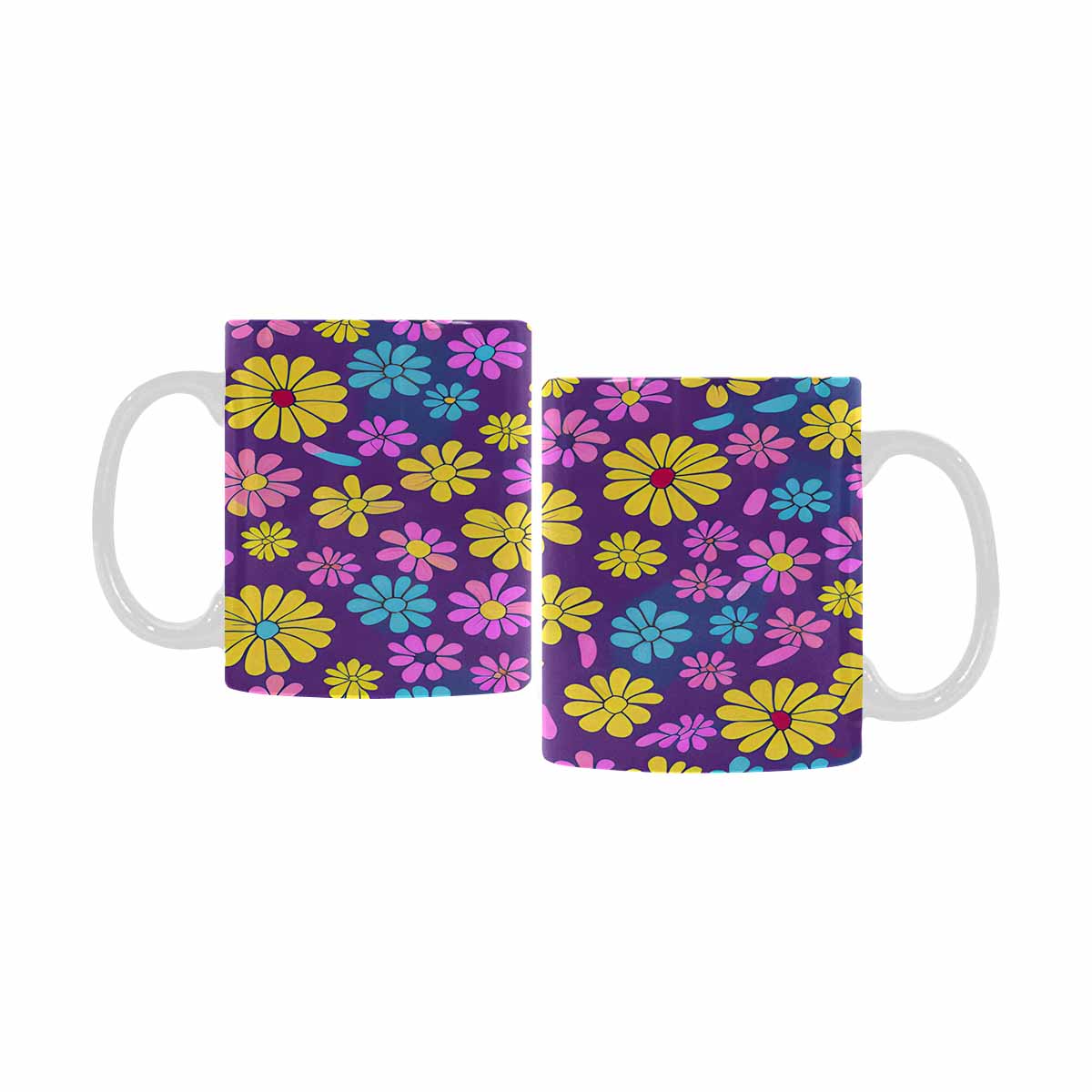 Quality Mug, coffee mug, tea cup, Set 1, Mixed Floral design 9