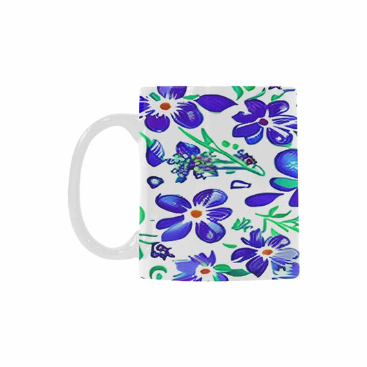 Quality Mug, coffee mug, tea cup, Bright florals, Set 1A, Design 120