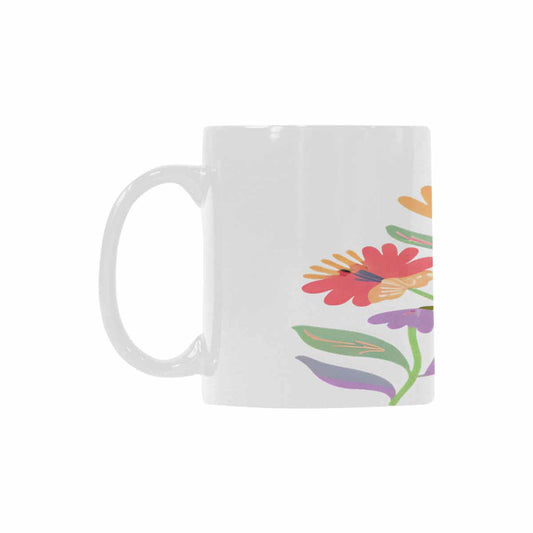 Quality Mug, coffee mug, tea cup, Bright florals, Set 2, design 54
