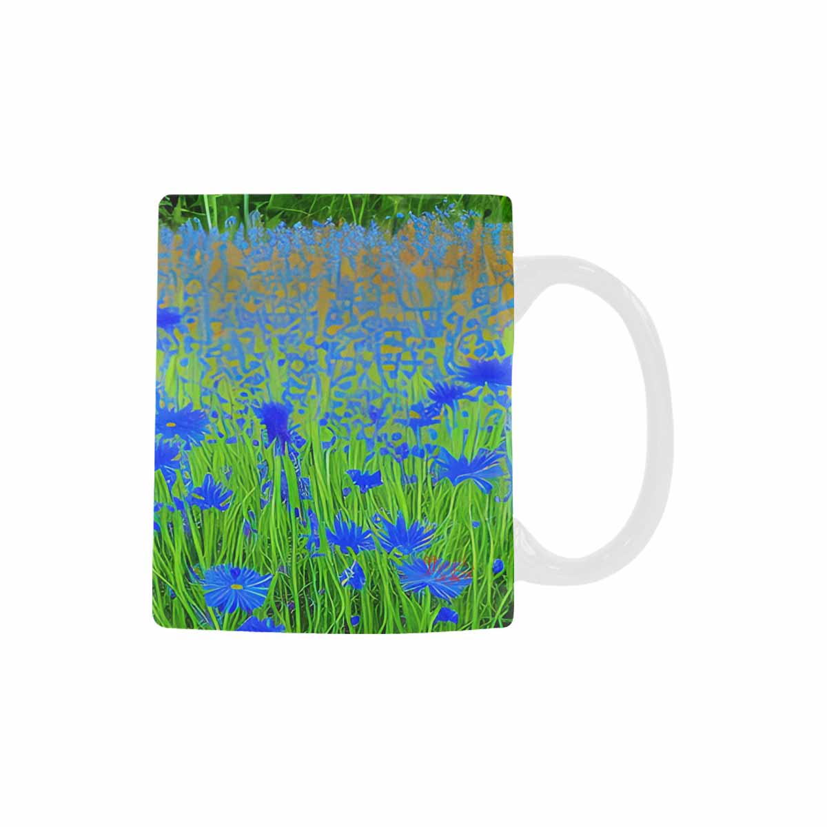 Quality Mug, coffee mug, tea cup, Bright florals, Set 1, Design 1