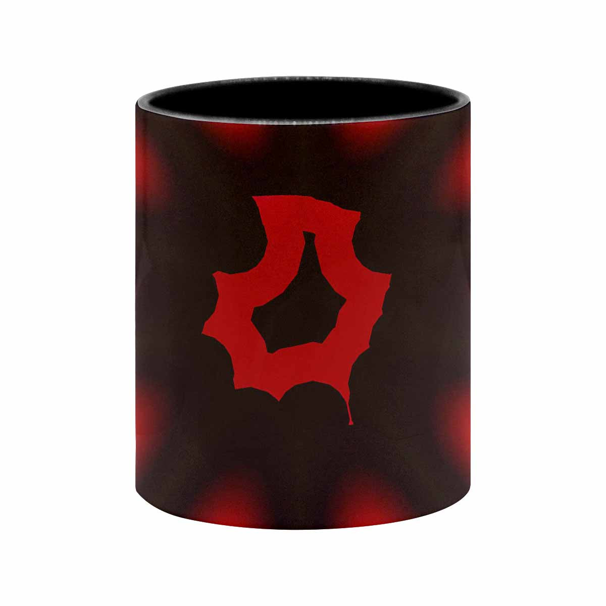 Coffee Mug, tea cup, black core, abstract, design 106