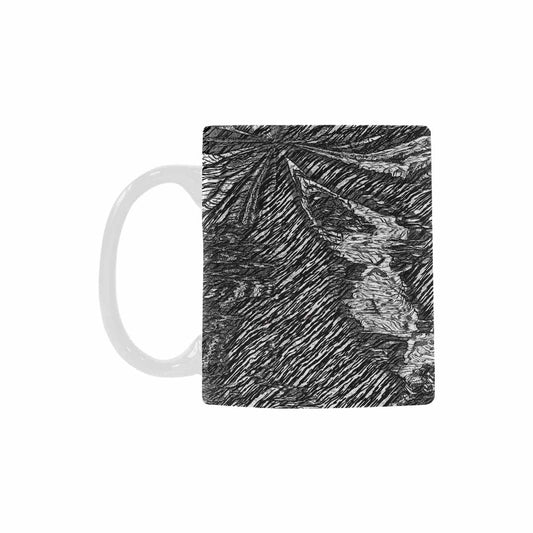 Quality Mug, coffee mug, tea cup, B & W Abstract, Set 1, design 71