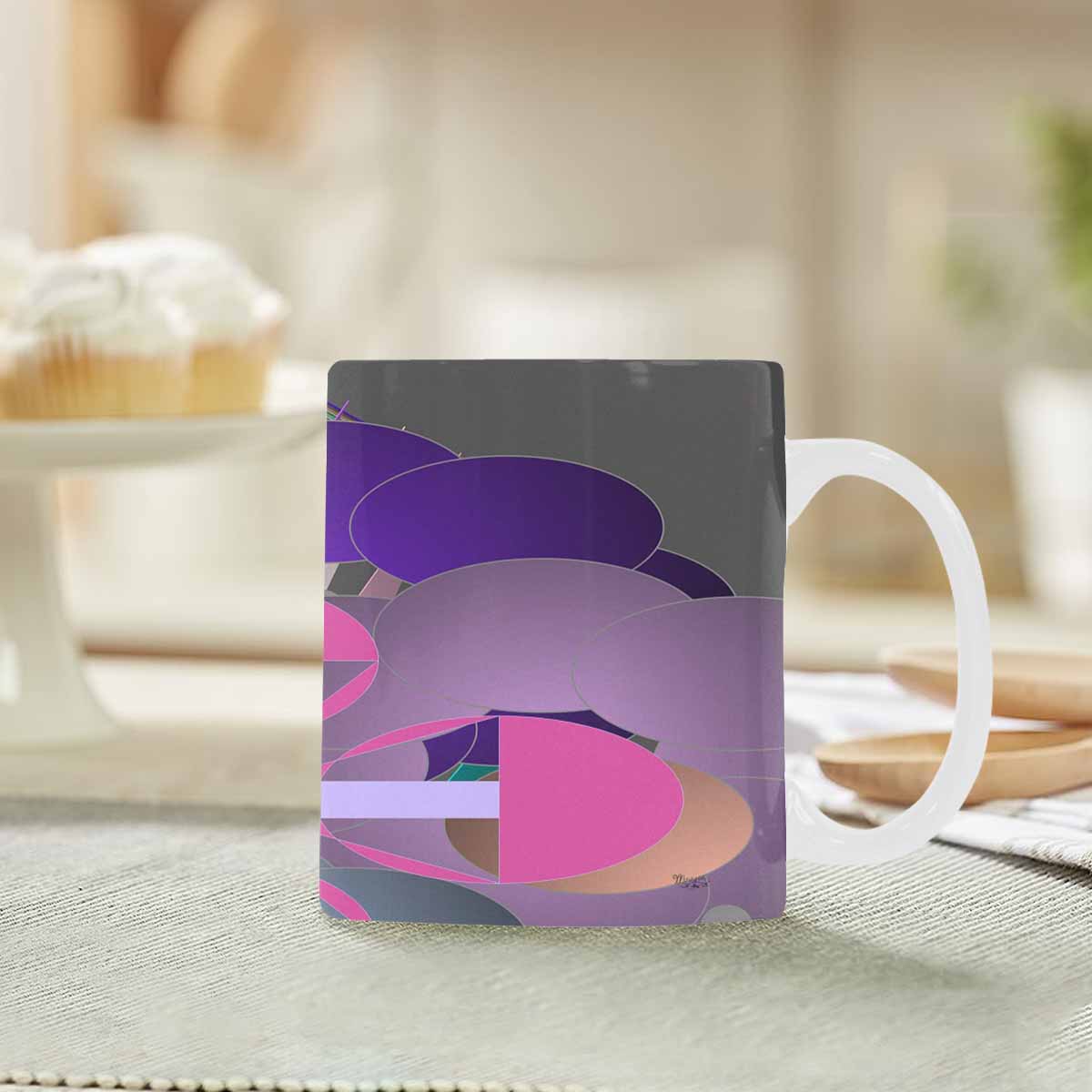 Unique Abstract design coffee mug, set 1, design 115