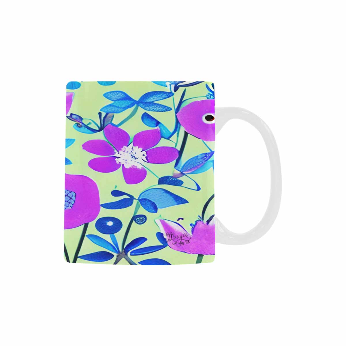 Quality Mug, coffee mug, tea cup, Bright florals, Set 1, Design 158