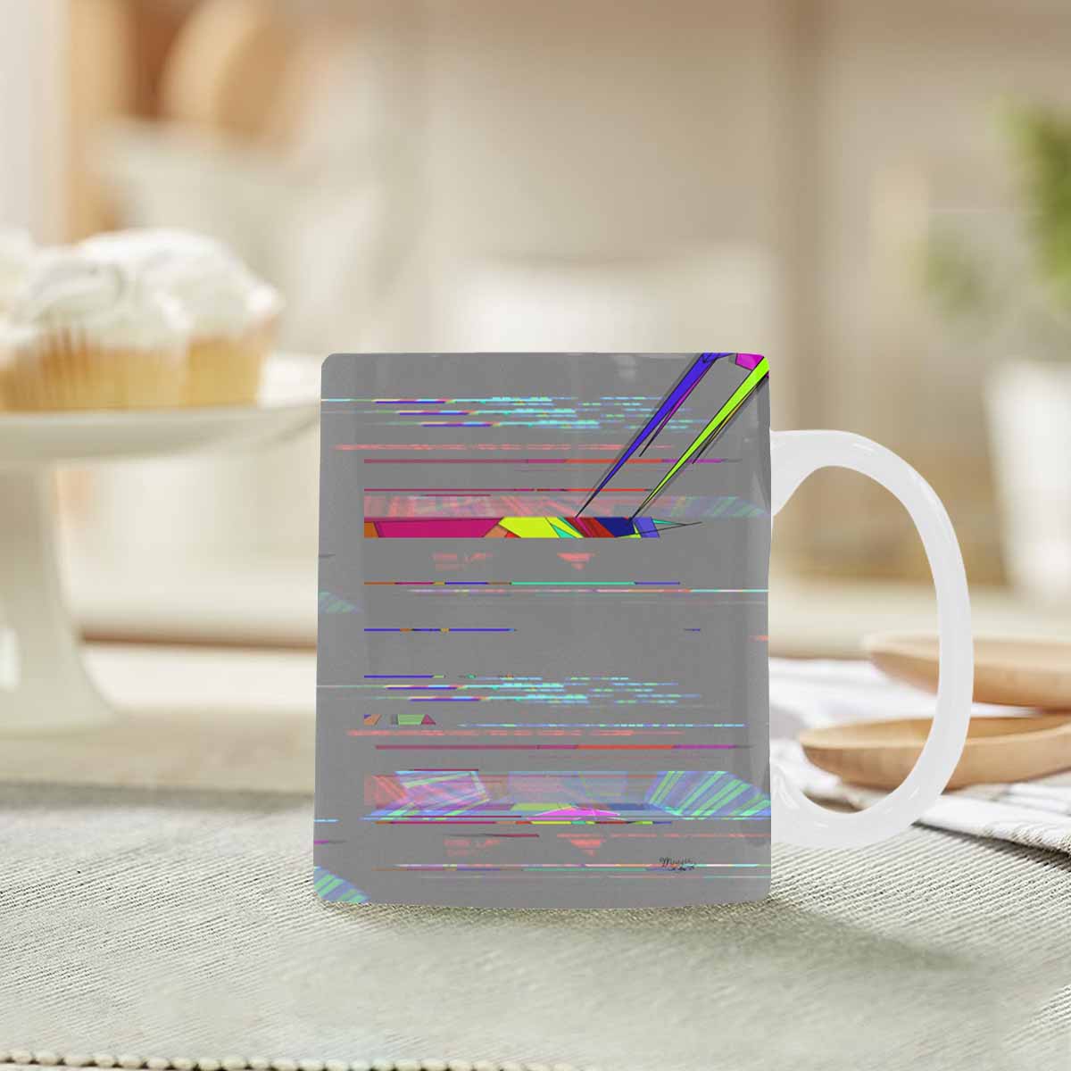 Unique Abstract design coffee mug, set 1, design 140