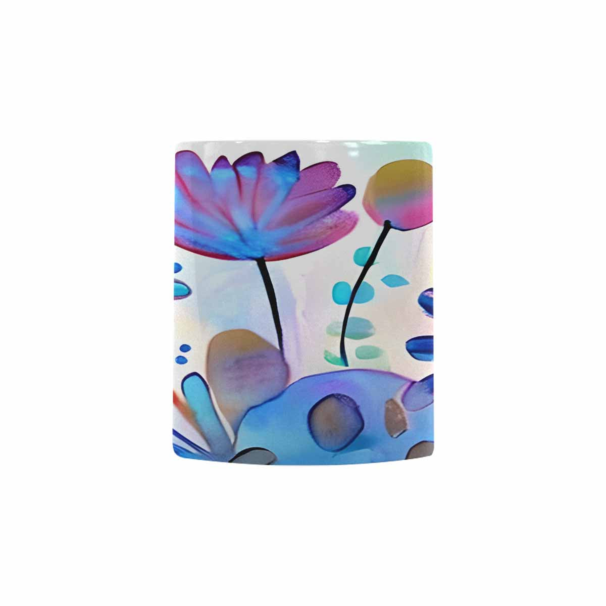 Quality Mug, coffee mug, tea cup, Bright florals, Set 1, Design 51