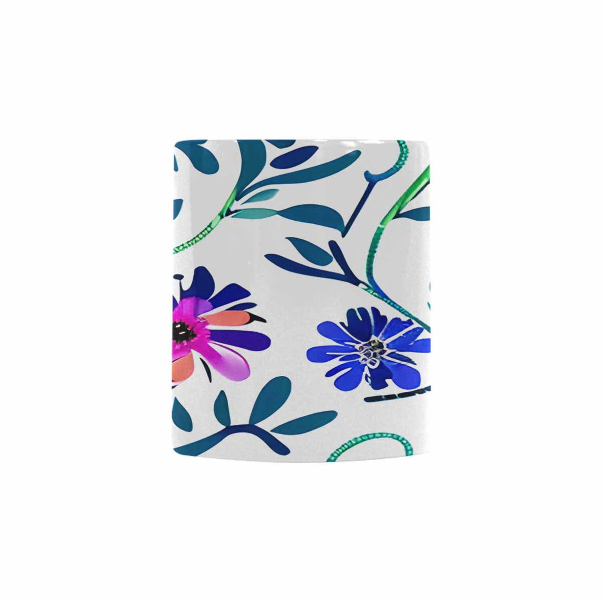 Quality Mug, coffee mug, tea cup, Bright florals, Set 1, Design 129