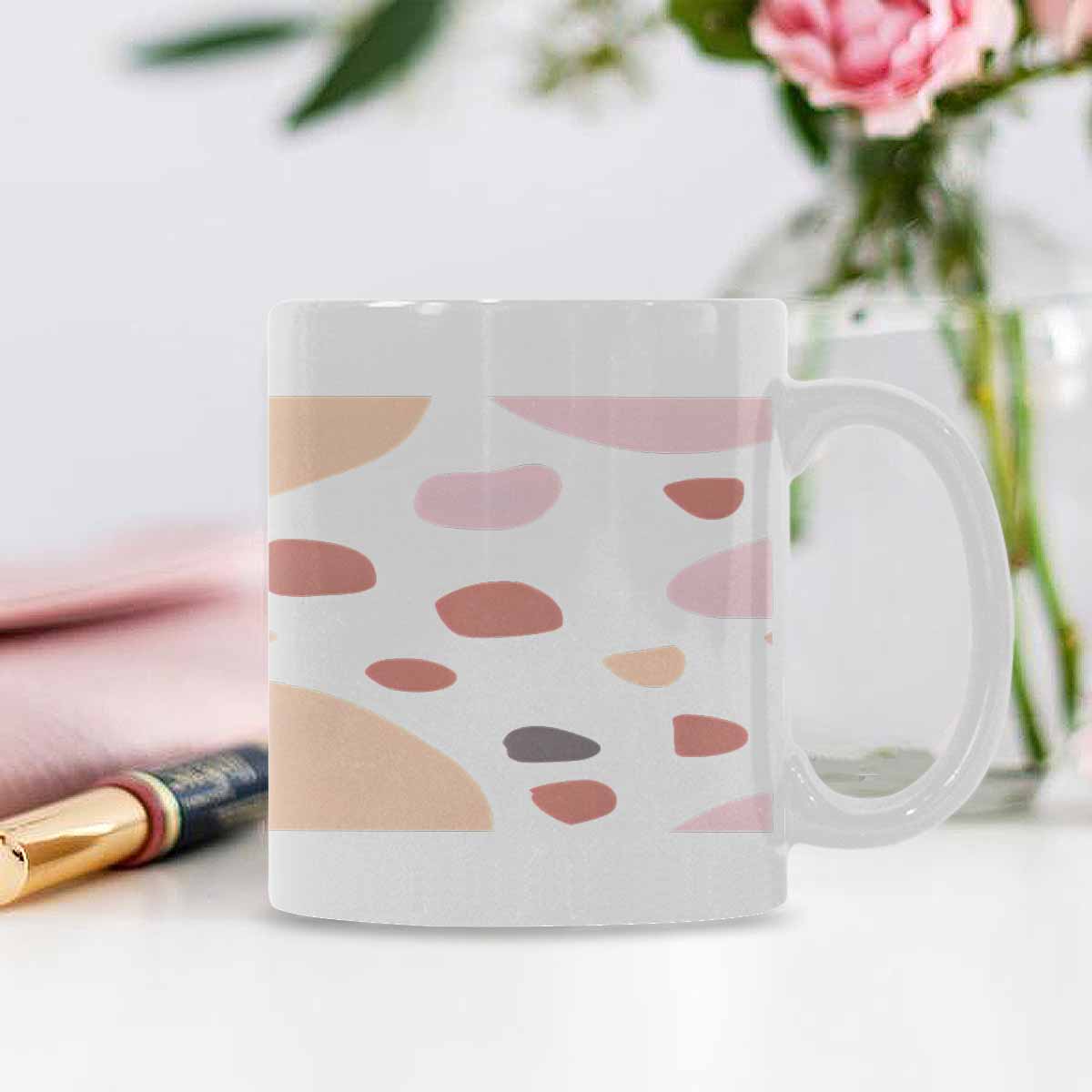 Quality Mug, coffee mug, tea cup, Bold Abstract, Set 1, design 22