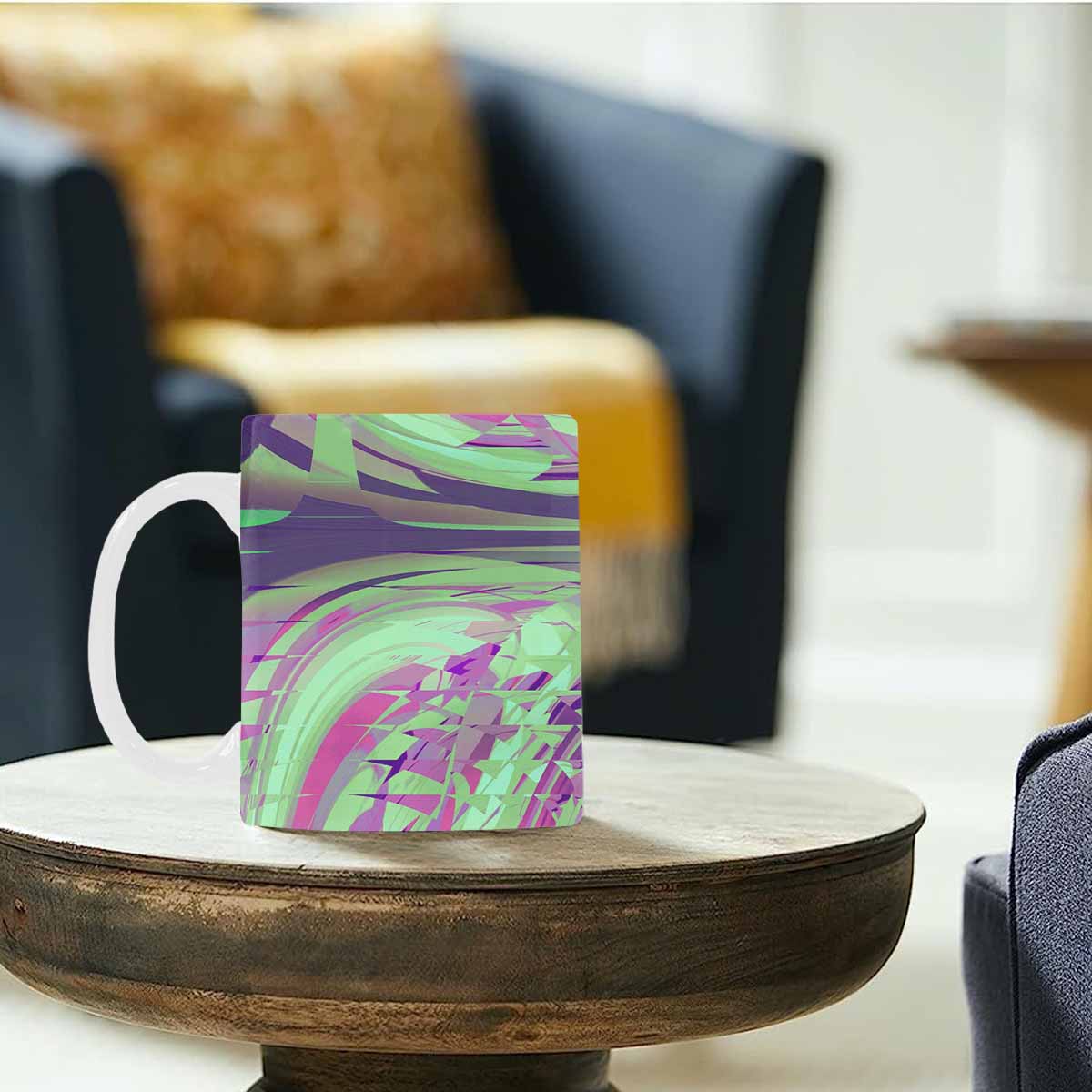 Unique Abstract design coffee mug, set 1, design 64