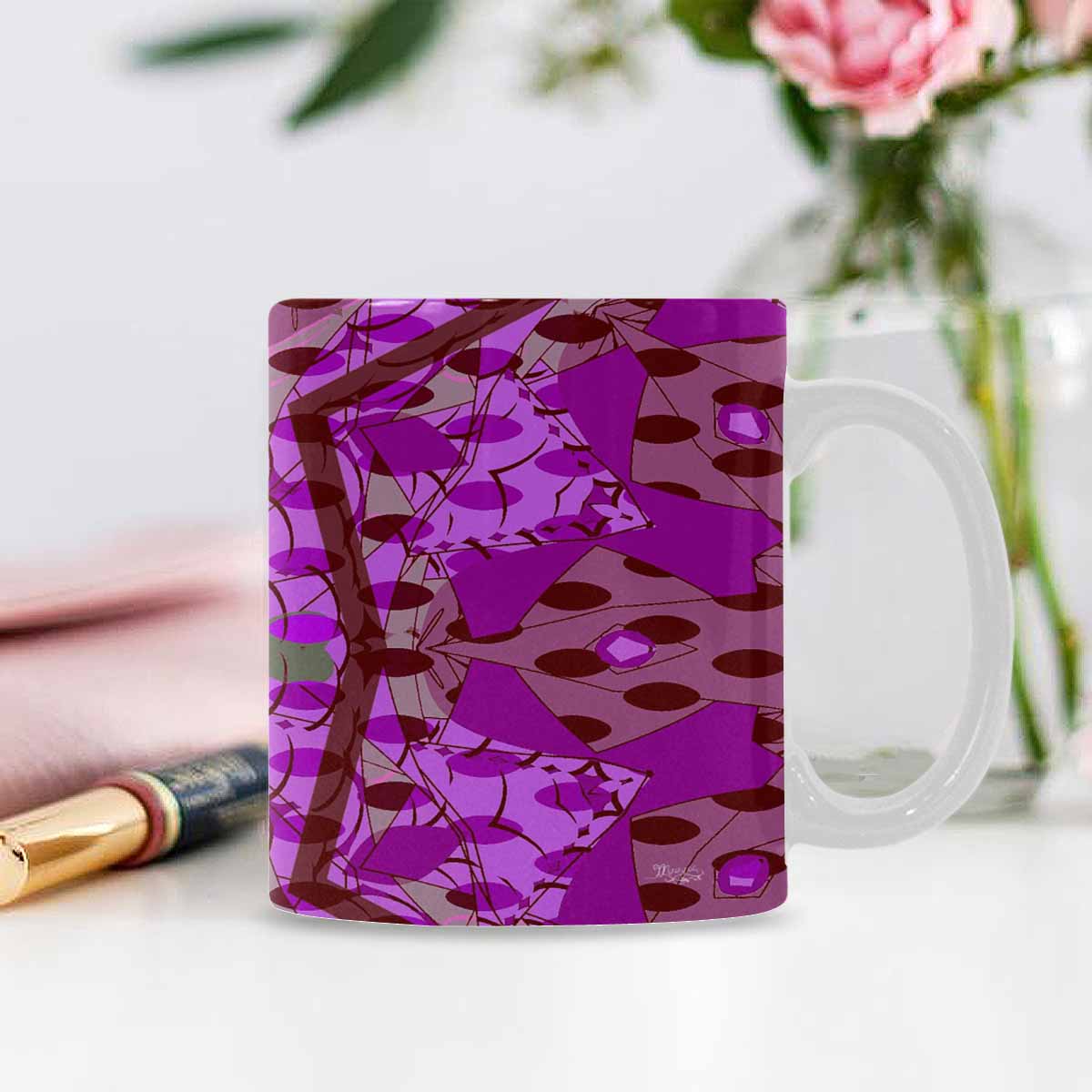 Unique Abstract design coffee mug, set 1, design 149