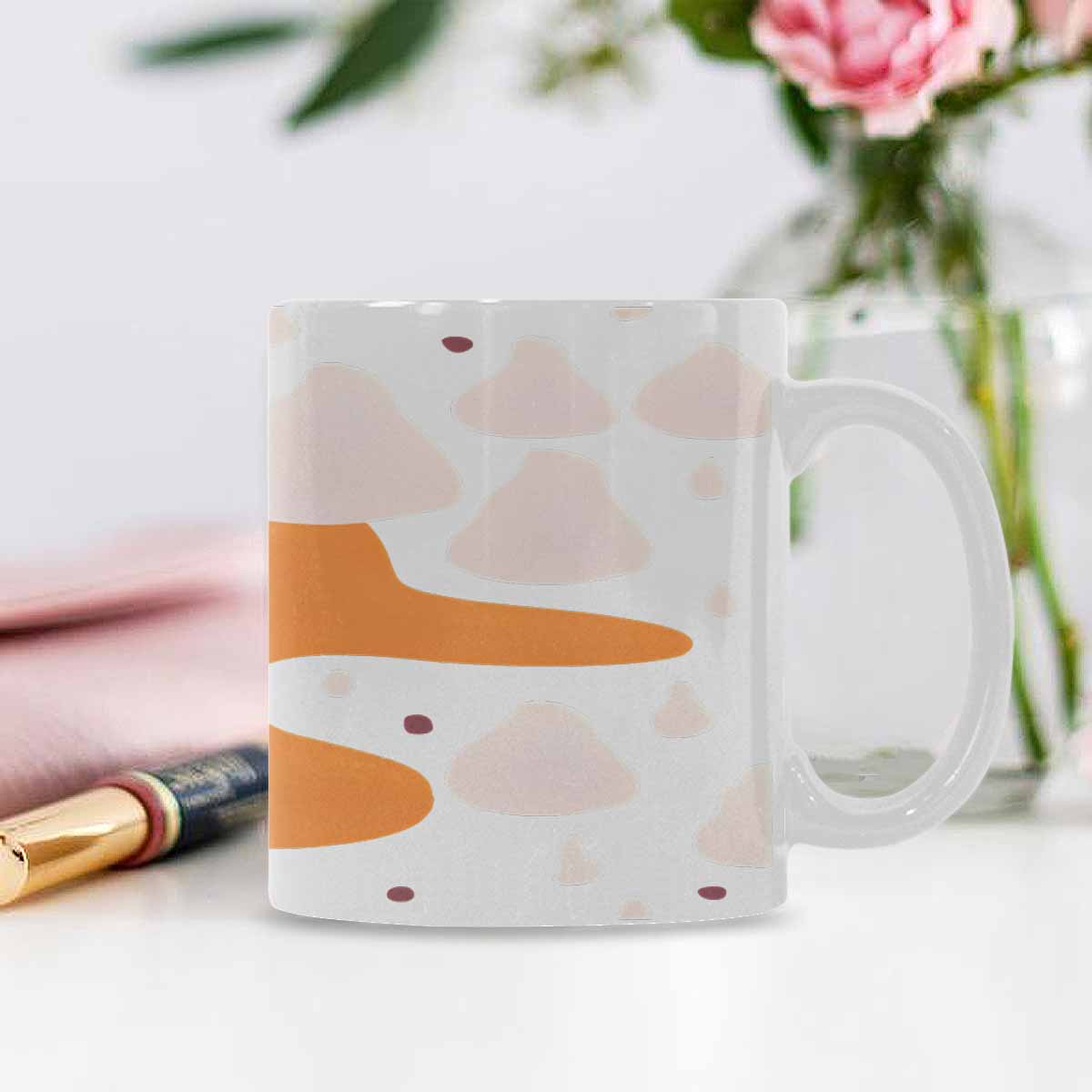 Quality Mug, coffee mug, tea cup, Bold Abstract, Set 1, design 101