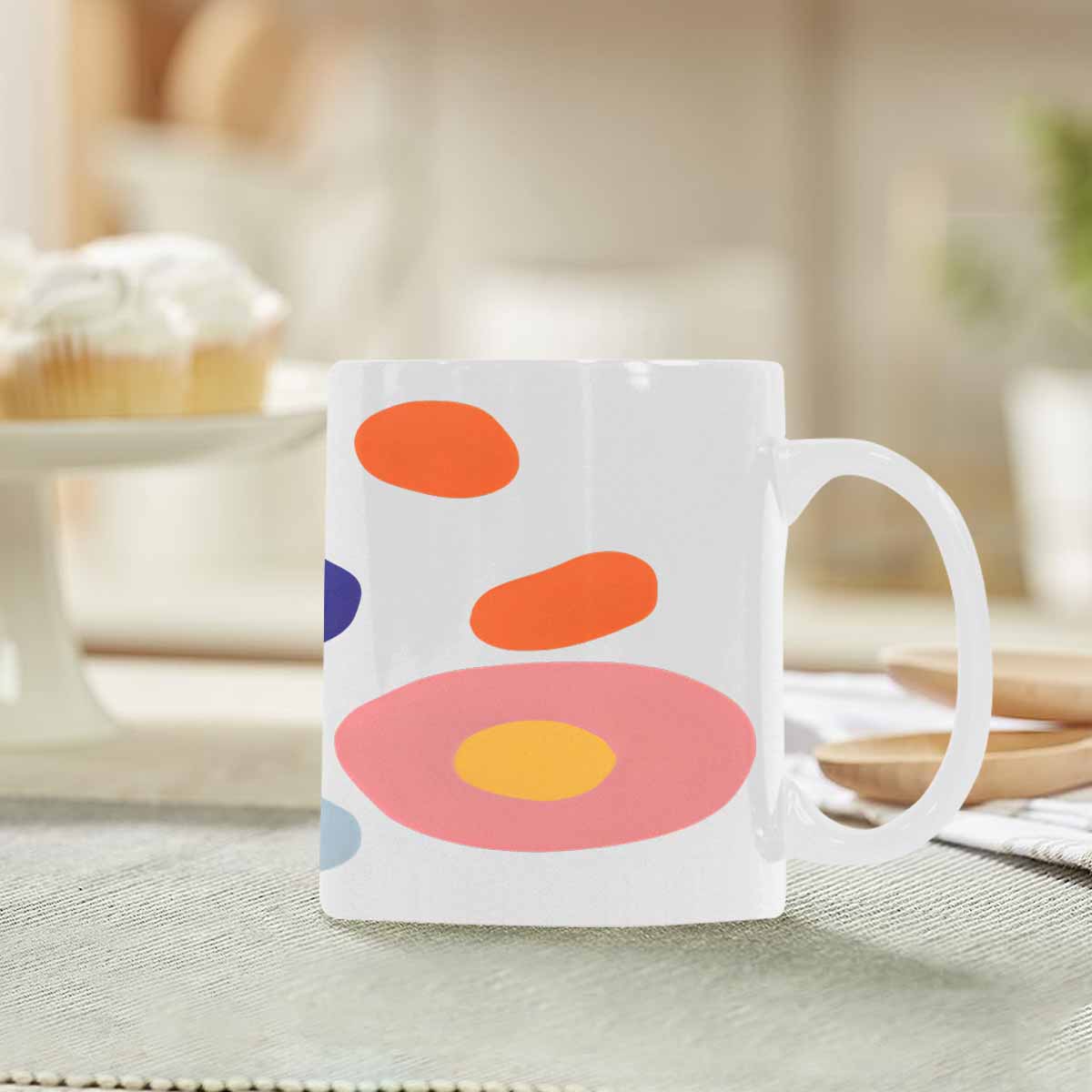 Quality Mug, coffee mug, tea cup, Bold Abstract, Set 1, design 115