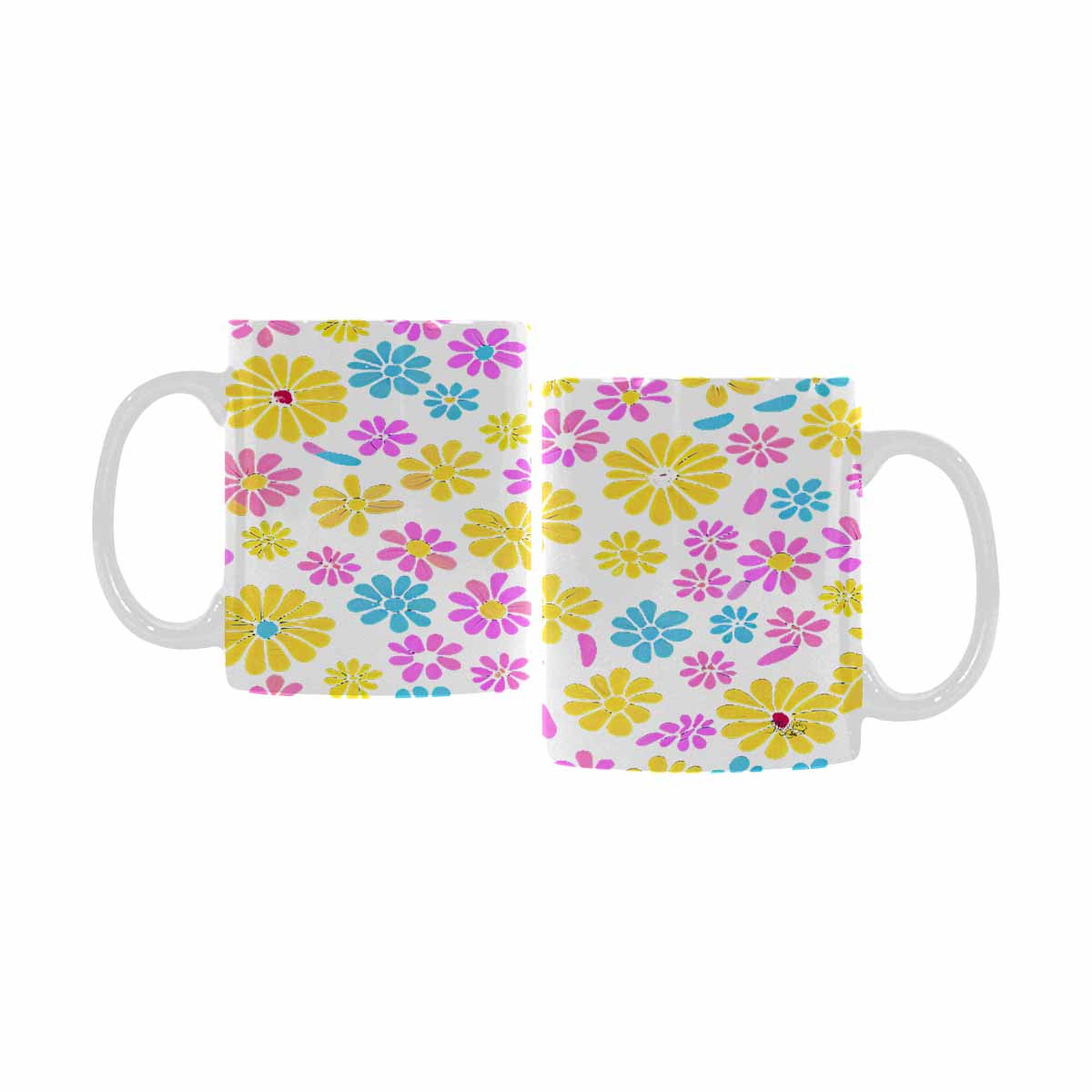 Quality Mug, coffee mug, tea cup, Set 1A, Mixed Floral design 9