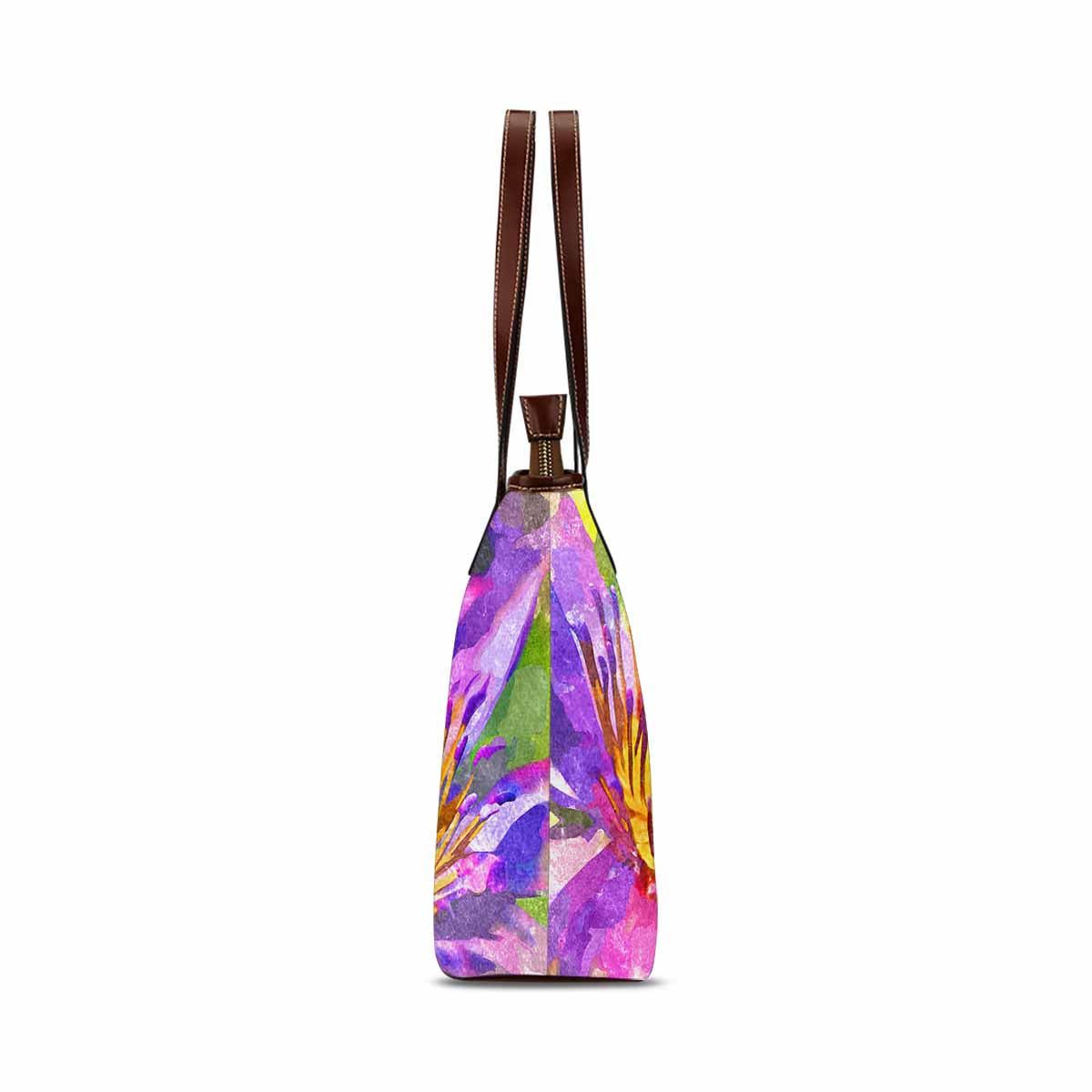 Classic Fabric handbag, watercolor floral, design 280