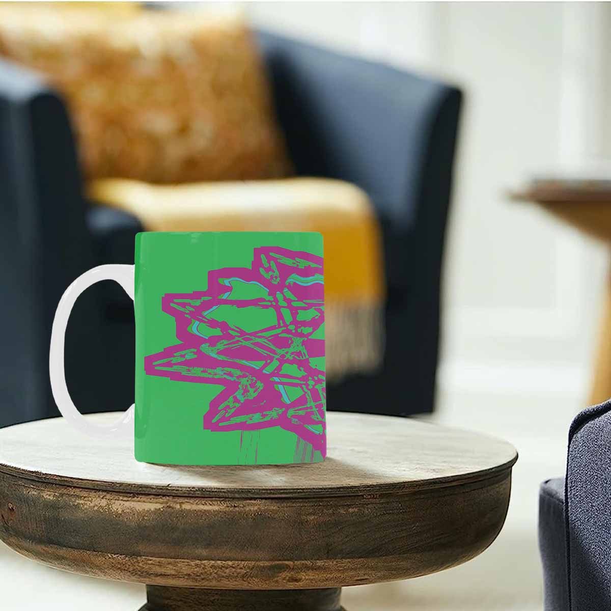 Unique Abstract design coffee mug, set 1, design 102